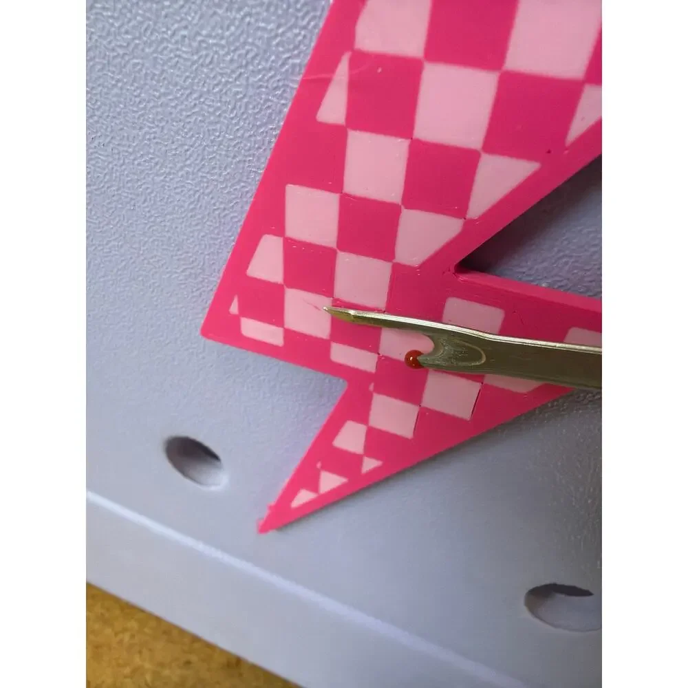 Lot of 5 Pink Girly Themed Bogg Bag Charms - Slightly Imperfect